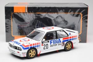 BMW E30 M3 #20 M. Duez / A. Lopes 1000 Lakes Rally 1989 IXO 1:18 18RMC132 Diecast — photo 6 of 6