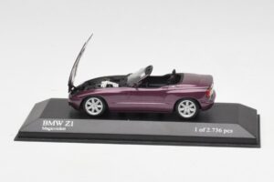 BMW Z1 E30 Purple Metallic Minichamps 1:43 400020101 Diecast — photo 4 of 5