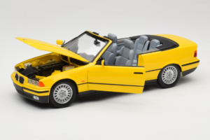 BMW 3 Series E36 Cabriolet Yellow UT Models 1:18 BMW007 Diecast — photo 2 of 8