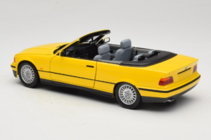 BMW 3 Series E36 Cabriolet Yellow UT Models 1:18 BMW007 Diecast — photo 7 of 8