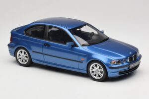 BMW 318ti E46 Compact Estoril Blue Otto 1:18 OT462 Resin — photo 4 of 6