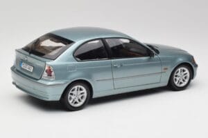 BMW 325Ti E46 Compact Light Blue Metallic Kyosho 1:18 80430024439 Diecast — photo 3 of 8