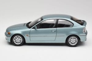 BMW 325Ti E46 Compact Light Blue Metallic Kyosho 1:18 80430024439 Diecast — photo 4 of 8