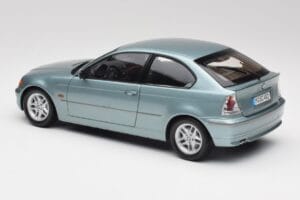 BMW 325Ti E46 Compact Light Blue Metallic Kyosho 1:18 80430024439 Diecast — photo 7 of 8