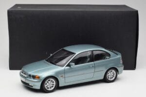 BMW 325Ti E46 Compact Light Blue Metallic Kyosho 1:18 80430024439 Diecast — photo 8 of 8