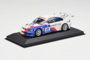 BMW M3 GTR E46 #42 J. Muller / D. Muller / H-J. Stuck / P. Lamy 24 Hours Nurburgring Winner 2004 Minichamps 1:43 444042342 Di — photo 2 of 4