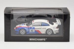 BMW M3 GTR E46 #42 J. Muller / D. Muller / H-J. Stuck / P. Lamy 24 Hours Nurburgring Winner 2004 Minichamps 1:43 444042342 Di — photo 4 of 4