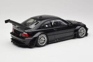BMW M3 GTR E46 Plain Body Jet Black AUTOart 1:18 80447 Diecast — photo 2 of 6