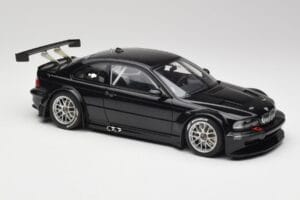BMW M3 GTR E46 Plain Body Jet Black AUTOart 1:18 80447 Diecast — photo 4 of 6
