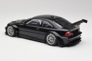 BMW M3 GTR E46 Plain Body Jet Black AUTOart 1:18 80447 Diecast — photo 5 of 6