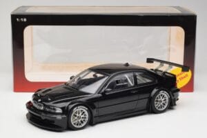 BMW M3 GTR E46 Plain Body Jet Black AUTOart 1:18 80447 Diecast — photo 6 of 6