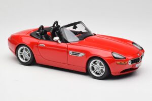 BMW Z8 E52 Roadster Bright Red Bburago 1:18 12032 Diecast — photo 6 of 8