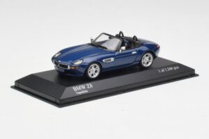 BMW Z8 E52 Topaz Blue Minichamps 1:43 431028740 Diecast — photo 2 of 5