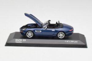 BMW Z8 E52 Topaz Blue Minichamps 1:43 431028740 Diecast — photo 4 of 5