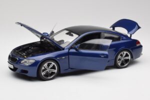 BMW M6 E63 Blue Kyosho 1:18 80430413351 Diecast — photo 2 of 8