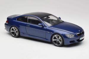 BMW M6 E63 Blue Kyosho 1:18 80430413351 Diecast — photo 6 of 8