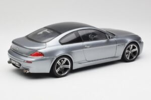 BMW M6 E63 Silver Grey Kyosho 1:18 08703GR Diecast — photo 3 of 8
