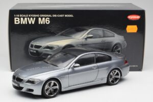 BMW M6 E63 Silver Grey Kyosho 1:18 08703GR Diecast — photo 8 of 8