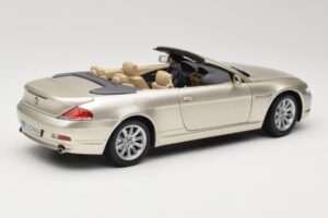BMW 6 Series E64 Cabriolet Mineral Silver Metallic Kyosho 1:18 80430153437 Diecast — photo 4 of 9