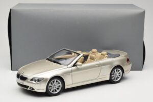 BMW 6 Series E64 Cabriolet Mineral Silver Metallic Kyosho 1:18 80430153437 Diecast — photo 9 of 9
