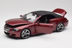 BMW M6 E64 Cabriolet Red Kyosho 1:18 80430417423 Diecast — photo 2 of 8