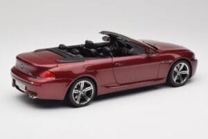 BMW M6 E64 Cabriolet Red Kyosho 1:18 80430417423 Diecast — photo 3 of 8