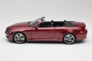 BMW M6 E64 Cabriolet Red Kyosho 1:18 80430417423 Diecast — photo 4 of 8