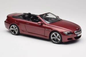 BMW M6 E64 Cabriolet Red Kyosho 1:18 80430417423 Diecast — photo 6 of 8