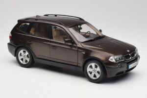 BMW X3 E83 3.0d Dark Brown Metallic Kyosho 1:18 80430300736 Diecast — photo 6 of 8