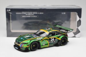 BMW Z4 E89 GT3 #24 Saudi Falcons K. Al Faisal / A. Binladen Dubai 24 Hours 2013 Minichamps 1:18 151132324 Diecast — photo 6 of 6