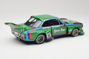 BMW 3.5 CSL E9 Gruppe 5 #12 H. Quester / G. Nilsson Zeltweg Winner 1976 Minichamps 1:18 180762012 Diecast — photo 3 of 8