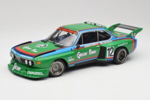 BMW 3.5 CSL E9 Gruppe 5 #12 H. Quester / G. Nilsson Zeltweg Winner 1976 Minichamps 1:18 180762012 Diecast