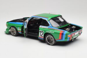 BMW 3.5 CSL E9 Gruppe 5 #12 H. Quester / G. Nilsson Zeltweg Winner 1976 Minichamps 1:18 180762012 Diecast — photo 5 of 8