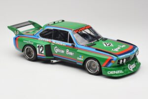 BMW 3.5 CSL E9 Gruppe 5 #12 H. Quester / G. Nilsson Zeltweg Winner 1976 Minichamps 1:18 180762012 Diecast — photo 6 of 8