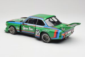 BMW 3.5 CSL E9 Gruppe 5 #12 H. Quester / G. Nilsson Zeltweg Winner 1976 Minichamps 1:18 180762012 Diecast — photo 7 of 8