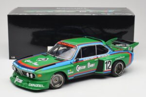 BMW 3.5 CSL E9 Gruppe 5 #12 H. Quester / G. Nilsson Zeltweg Winner 1976 Minichamps 1:18 180762012 Diecast — photo 8 of 8