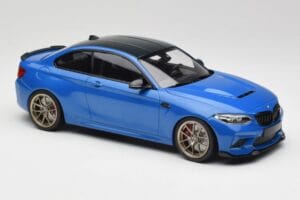 BMW M2 F87 CS Misano Blue & Gold Wheels Minichamps 1:18 155021027 Diecast — photo 4 of 6