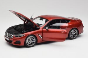 BMW M850i G15 Orange Metallic Norev 1:18 183285 Diecast — photo 2 of 8