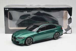 BMW M3 G80 Isle of Man Green Minichamps 1:18 155020200 Diecast — photo 6 of 6