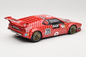BMW M1 BASF GS Sport #35 H-J. Stuck / H. Heyer 6 Hours of Silverstone 1981 Minichamps 1:18 155812935 Diecast — photo 2 of 6