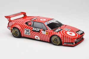 BMW M1 BASF GS Sport #35 H-J. Stuck / H. Heyer 6 Hours of Silverstone 1981 Minichamps 1:18 155812935 Diecast — photo 4 of 6