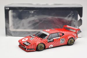 BMW M1 BASF GS Sport #35 H-J. Stuck / H. Heyer 6 Hours of Silverstone 1981 Minichamps 1:18 155812935 Diecast — photo 6 of 6