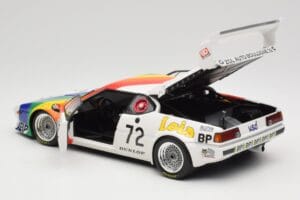 BMW M1 #72 BMW France Zol Auto B. Rousselot / J. Servanin 24 Hours of Le Mans 1981 Minichamps 1:18 180812972 Diecast — photo 5 of 8