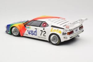 BMW M1 #72 BMW France Zol Auto B. Rousselot / J. Servanin 24 Hours of Le Mans 1981 Minichamps 1:18 180812972 Diecast — photo 7 of 8