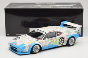 BMW M1 Carte de France #83 D. Pironi / D. Quester 24 Hours of Le Mans 1980 Minichamps 1:18 180802983 Diecast — photo 8 of 8