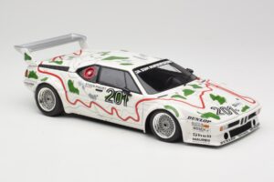 BMW M1 Procar #201 BMW Motorsport H. Stuck / N. Piquet 1000km Nürburgring 1980 Minichamps 1:18 180802901 Diecast — photo 6 of 8