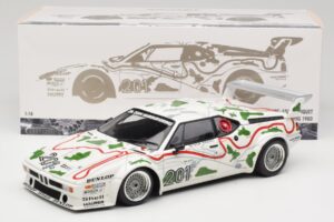 BMW M1 Procar #201 BMW Motorsport H. Stuck / N. Piquet 1000km Nürburgring 1980 Minichamps 1:18 180802901 Diecast — photo 8 of 8