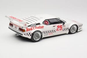 BMW M1 #25 Red Lobster D. Cowart / K. Miller LA Times GP Riverside 1981 Minichamps 1:18 180812925 Diecast — photo 3 of 8