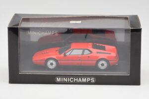 BMW M1 Red Minichamps 1:43 430025022 Diecast — photo 4 of 4