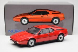 BMW M1 Red Norev 1:18 183220 Diecast — photo 8 of 8